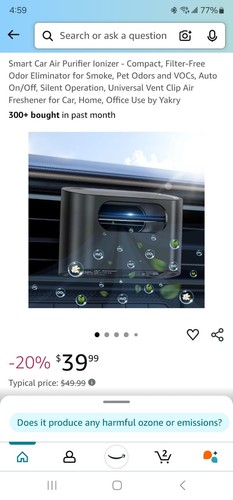 Car Air Purifier - Picture 2 of 2