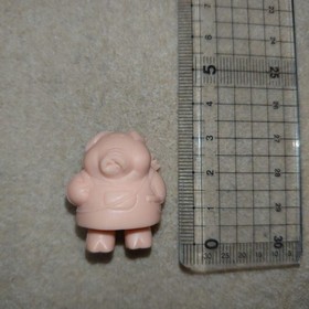 Amada Color Pose Doll Pooyan Mama Eraser Figure Set for Famicom