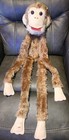 Vintage 1970-80's Huggums Monkey Hand Puppet Wrap Around Limbs 36"