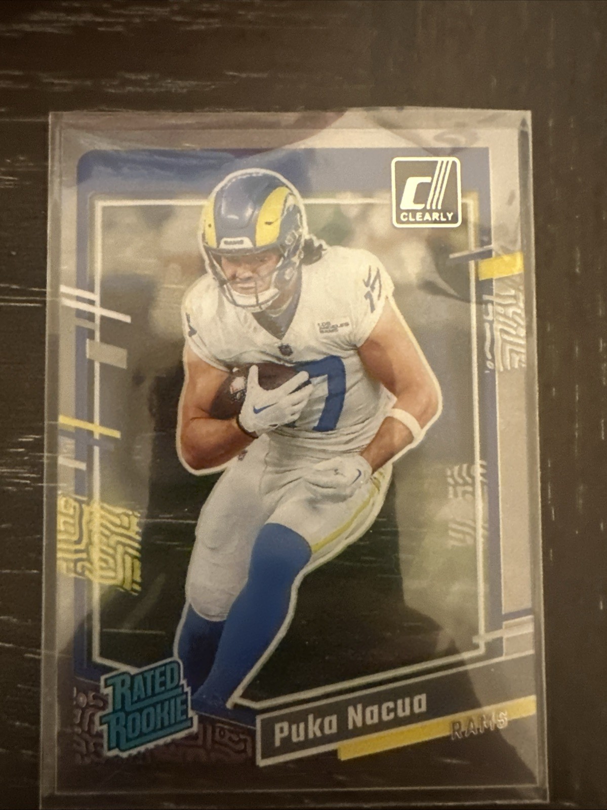 2023 Panini Clearly Donruss - Rated Rookie #96 Puka Nacua (RC)