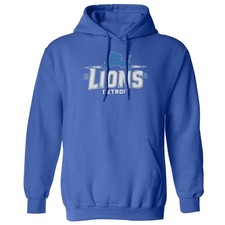 Lion Inspired Graphic - Detroit Sports Tribute Unisex Hooded Sweatshirt