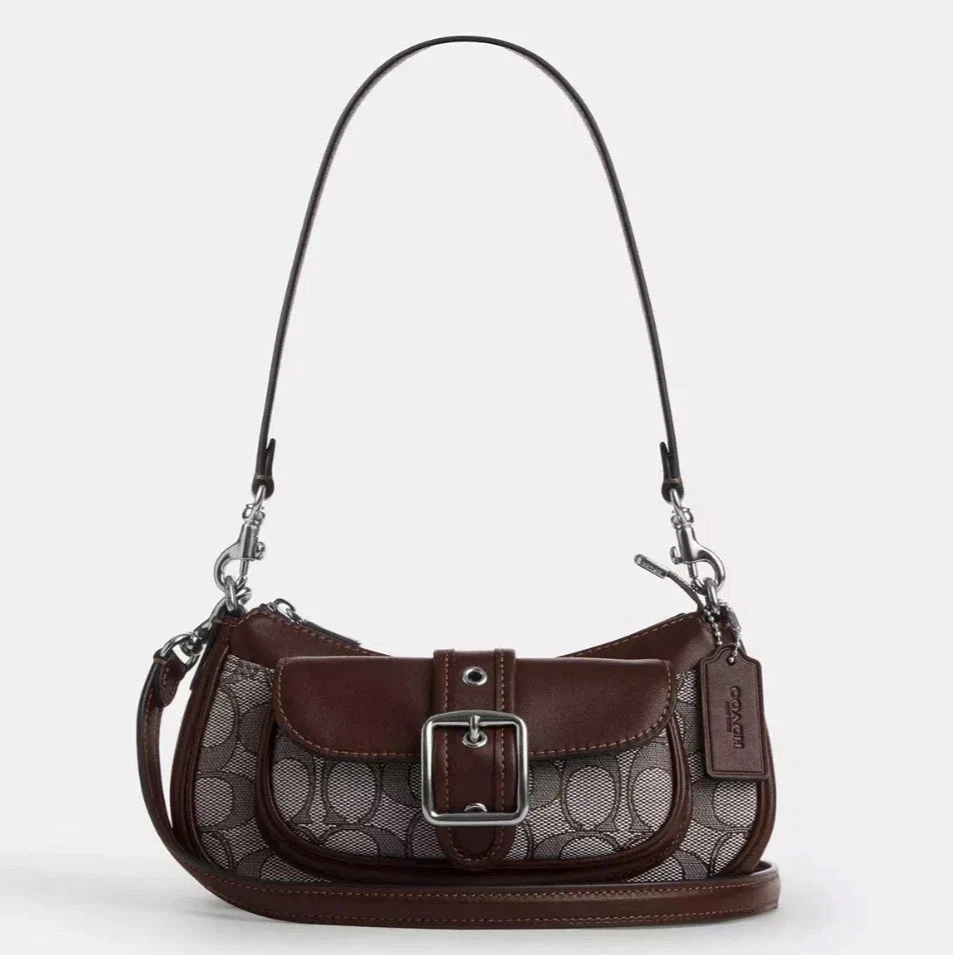 バッグ Vintage coach mini one shoulder bag Preços baixos em Coach Baguete Mini Bolsas Femininas | eBay