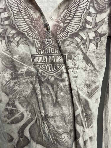 Camisa térmica Harley Davidson para mujer manga larga talla mediana - Imagen 3 de 9
