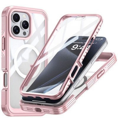 ARMORCASE  MagClear Case   Clear MagSafe iPhone Case with Shockproof Hybrid Prot