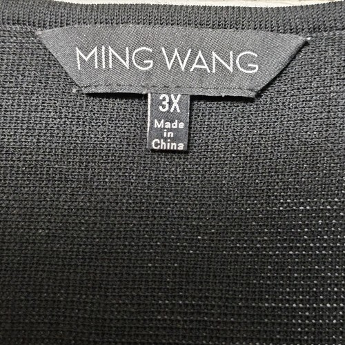 Ming Wang Cardigan Sweater Women’s Size 3X Black Brown Career - Bild 7 von 12