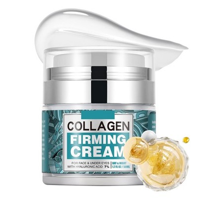Collagen Cream for Face with Stem Cells 5.4 Ounce (Pack of 1),