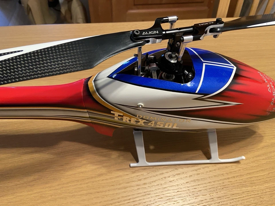 Alien T-Rex 450L Dominator Super Combo mit MSH Brain, Speed Rumpf,DFC, 6S Lipp - Bild 3 von 4