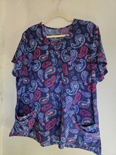 Butter Soft Womans Scrubs Stretchy Size XL Set Of 3