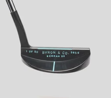 Byron Design BYRON & co 1 of 50 GSS Mallet Putter 34in L shape w/ HC 540g