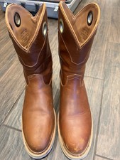 Tecovas LongHaul Waterproof Roper Composite Toe Work Boots, 10.5, D width