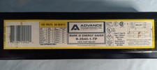 Advance MARK III Rapid Start Ballast R-2S40-1-TP Std Energy Saving 120V 60 HZ