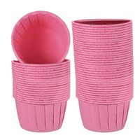 50 StüCk Mini-Cupcake-FöRmchen Backen Von Cupcakes, Cupcake-Muffin-FöRmchen Rosa