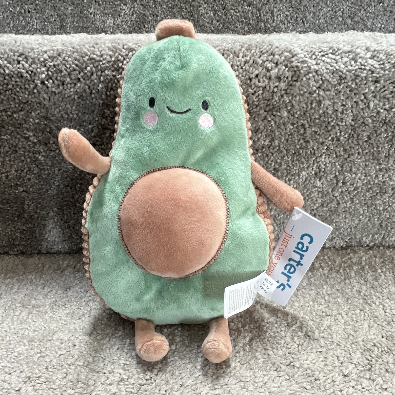 Carters Just One You AVOCADO Security Lovey Plush Baby Toy Target Green 68288