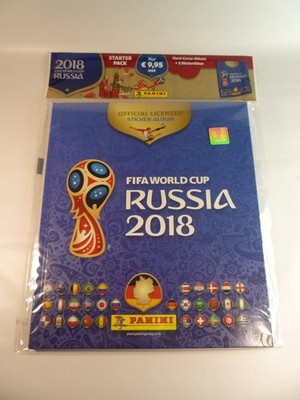 PANINI World Cup 2018 WM Russia Hardcover Leeralbum in OVP