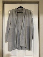 Calia by Carrie Underwood Women Gray Kimono Size M
