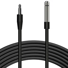 Controller Sensor Probe, Stainless Steel 20’ Waterproof Temperature Humidity ...