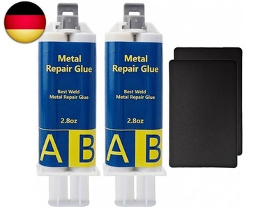 Metallkleber, 160g Metallkleber Extra Stark, Flüssigmetall Hitzebeständig G