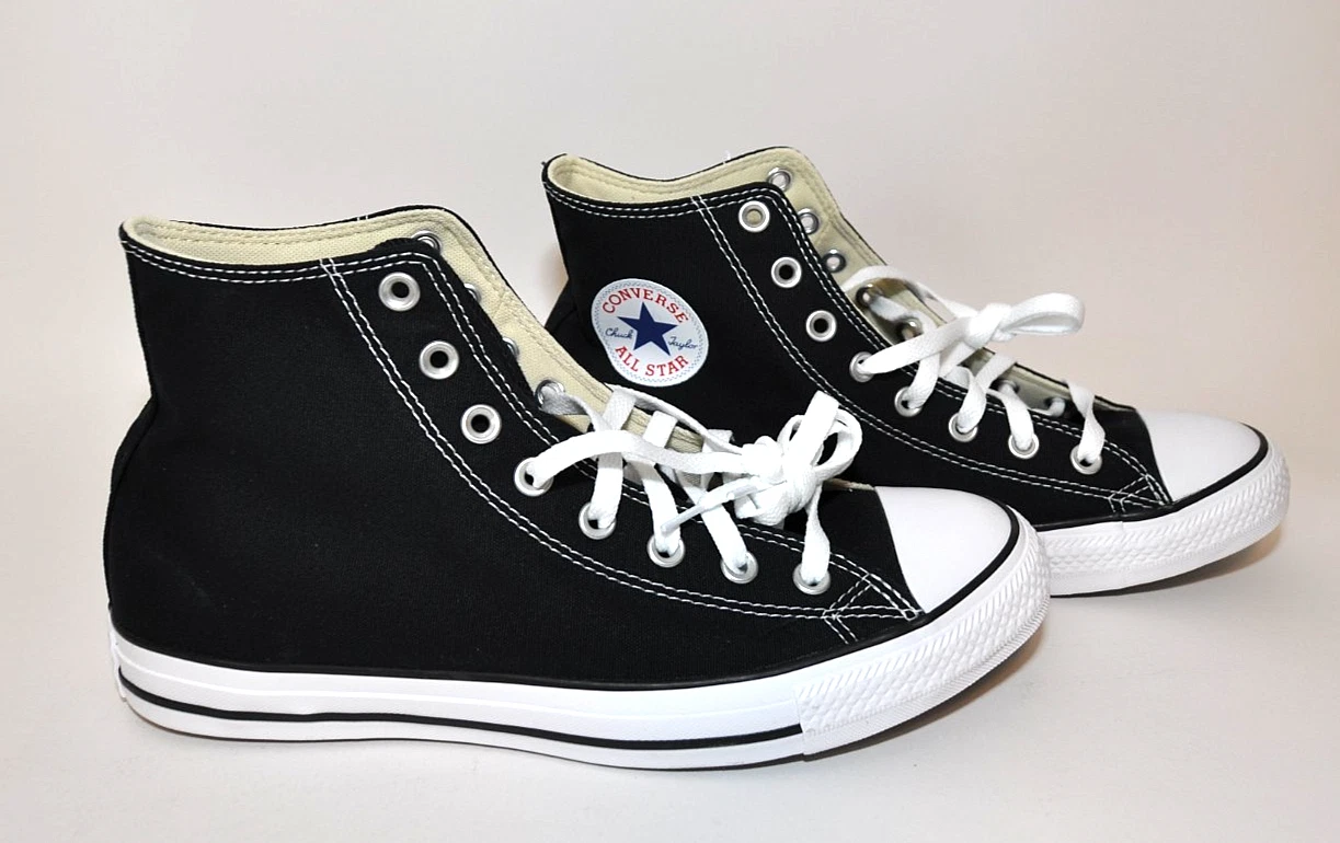 Converse Chuck Taylor All Star Canvas Unisex High Top Shoes Sneakers, Black, 9.5
Opens in a new wind