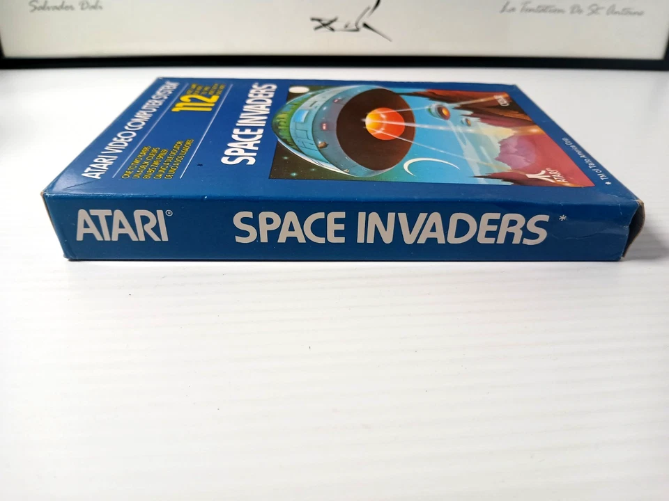 Ataria 2600 Space Invaders Vintage Console Catridge Game 1987 - Image 3 of 4