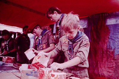 1973 Boy Scout Jamboree West  Farragut State Park Idaho Mass produced Slide BZ-I