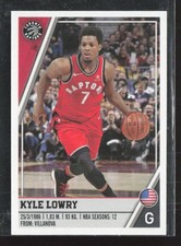 2018-19 Panini NBA Stickers European #194 Kyle Lowry Toronto Raptors (B1)