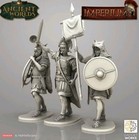 1:16 scale Trio Of Ancient Roman Command unpainted 3d resin printed figures