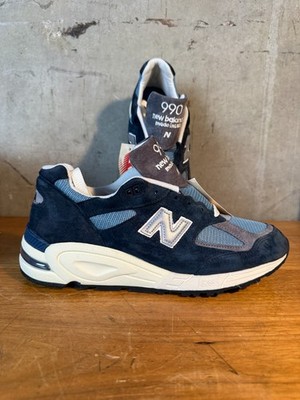 Size 11 - Teddy Santis x New Balance 990v2 Made in USA Navy
