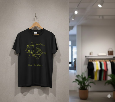 Minimal Line Art Face Sketch Graphic T Shirt Unisex Black - T652