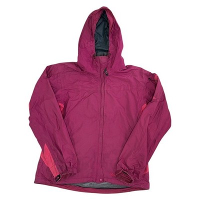 Marmot Regenjacke Winter Wandern Walking Kapuze Lila Damen Large