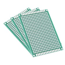 3Pack 5x7cm Double Sided Universal Printed Circuit Board for DIY Soldering