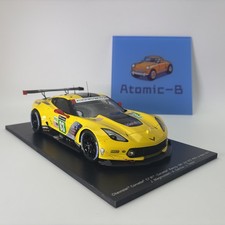 Spark 1: 18 Chevrolet Corvette C7R LeMans # 63 Le Mans racing model 