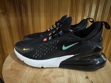 Nike Air Max 270 Black Multi Color Sneakers C...