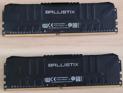 メモリー Crucial Ballistix DDR4 16GB (2x8GB) Crucial Ballistix 16GB (2 x 8GB) DDR4 SDRAM Memory Kit - Walmart.com