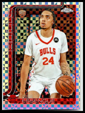 2025-26 Topps Chrome #262 Noa Essengue X-Fractor