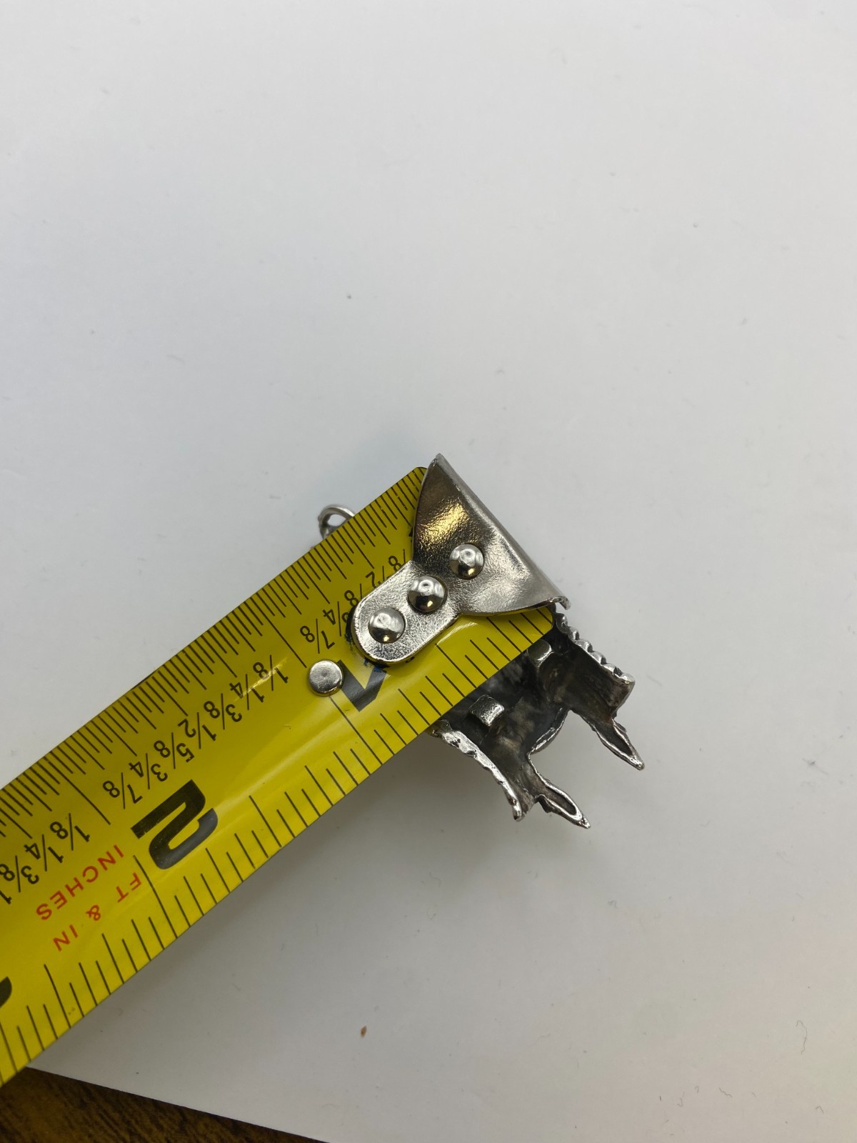 Native American Figural Face TESTED Sterling Silv… - image 6