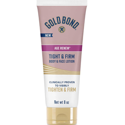 Gold Bond Tight & Firm Lotion 8 oz Age Renew Skin Firming Body & Face