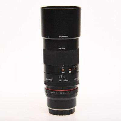 Samyang MF 100mm F2.8 ED UMC Macro für Fujifilm X-Mount Objektiv