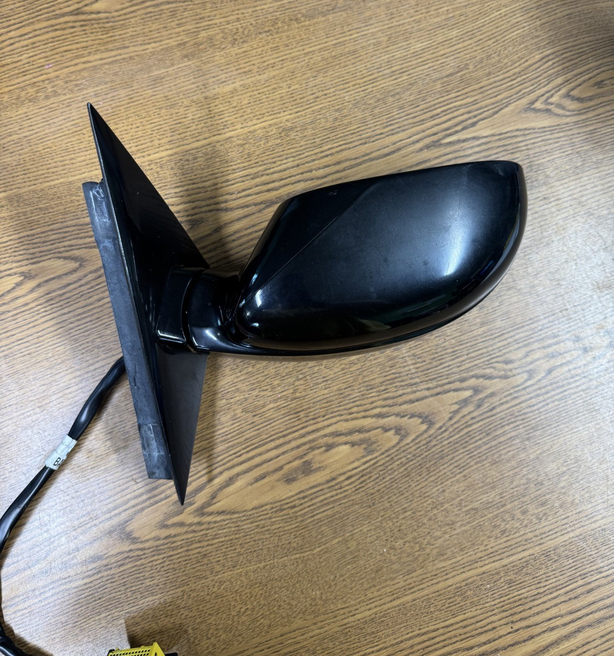 2005-2008 Maserati Quattroporte Left Driver Side Door Mirror OEM Black 980139452