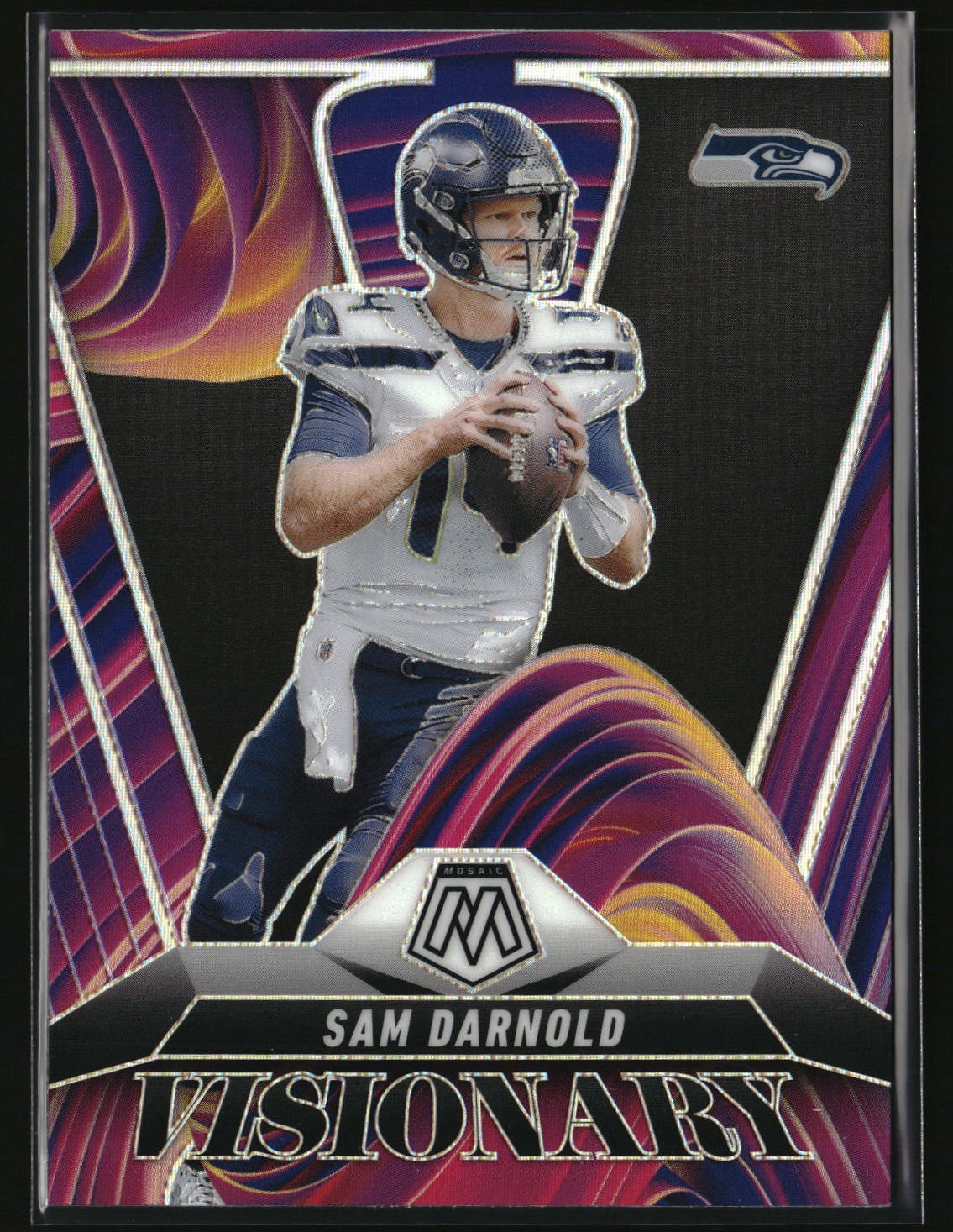 Sam Darnold 2025 Panini Mosaic Visionary #22