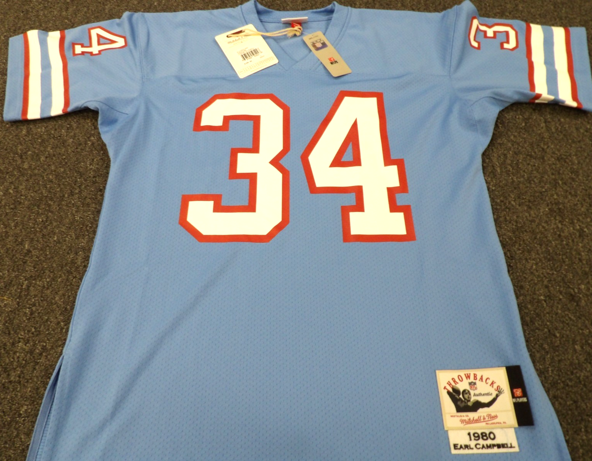 Mitchell & Ness アメリカンフットボールユニフォーム 32　XXL MITCHELL & NESS NFL HOUSTON OILERS EARL CAMPBELL AUTHENTIC JERSEY