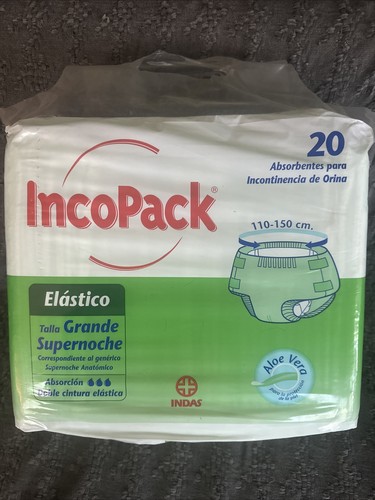 20 Stück Incopack (Spanien) 1990’s Large Vintage Plastic Adult Windeln - Bild 1 von 6