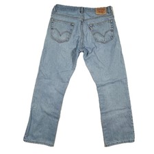 Y2K Levi  s 517 Boot Cut Jeans 34x31 Light Wash Denim