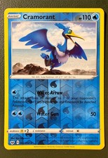 Pokemon TCG Cramorant 62/202 Sword & Shield SWSH1 Reverse Holo LP