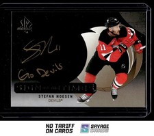 2024-25 SP Authentic Sign of the Times Auto Inscribed Stefan Noesen #SOTT-SN New