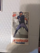 1993 Fleer Game Day JIM HARBAUGH # 4