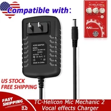 9V AC Adapter Charger for TC-Helicon Mic Mechanic 2 Vocal effects Power Supply