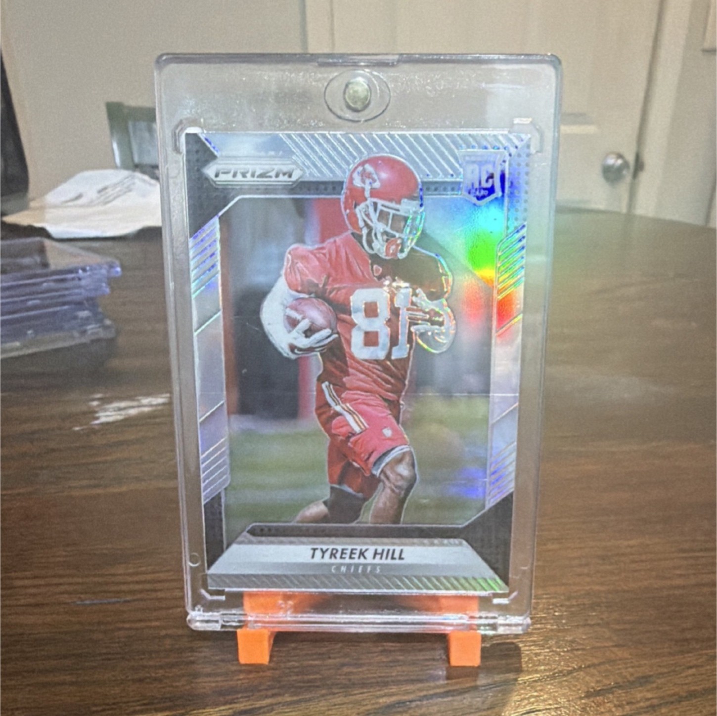 2016 Panini Prizm Rookie Tyreek Hill #296 Silver Prizm Kansas City Chiefs NFL