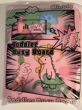 Toddler Dinosaur Busy Board
