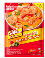 60g Tom Yum Creamy Soup Seasoning Powder Rosdee Thai food
