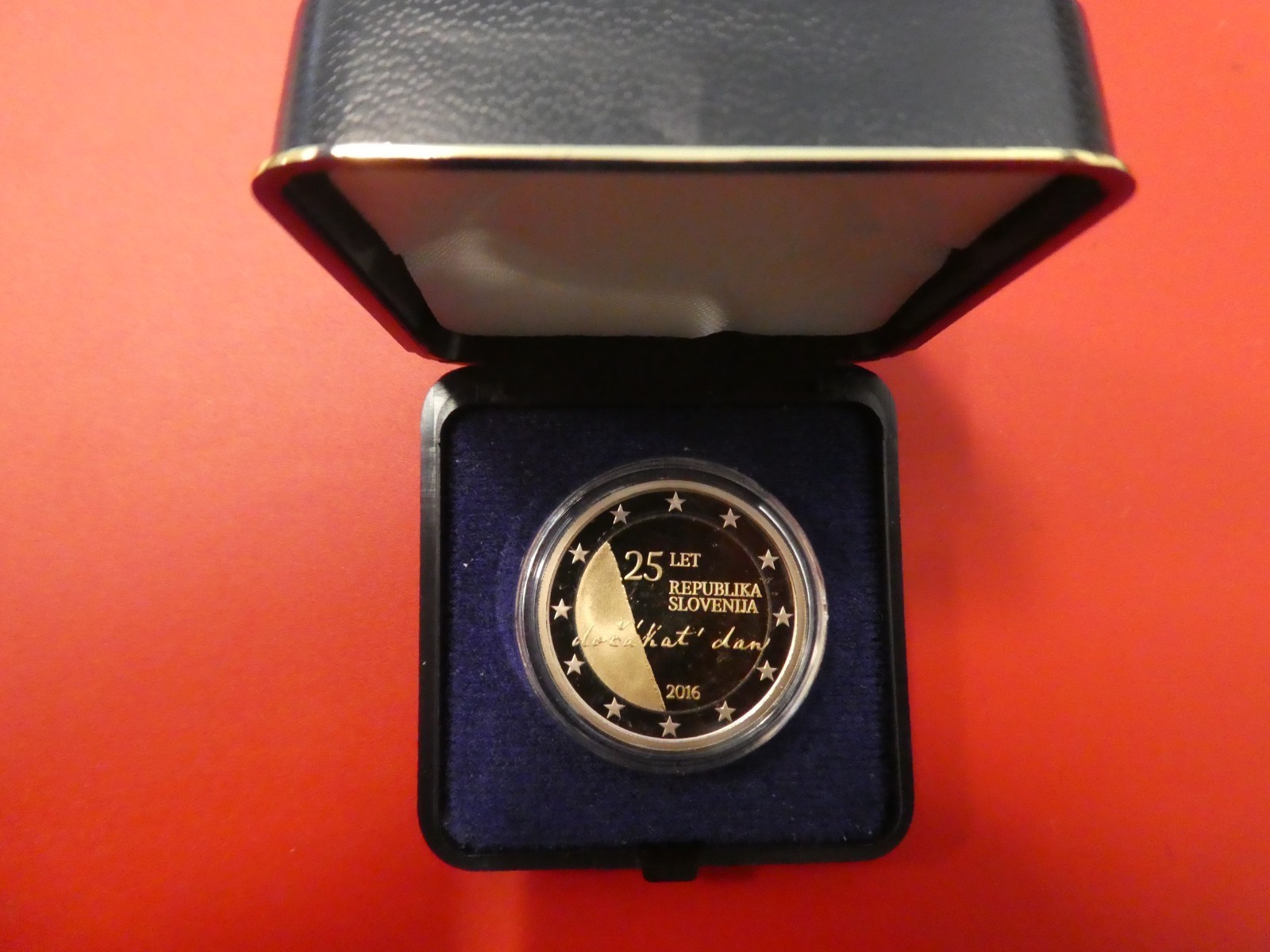 Slovénie, 2 euros, 25 ans d'indépendance, 2016, PP, en boite, original